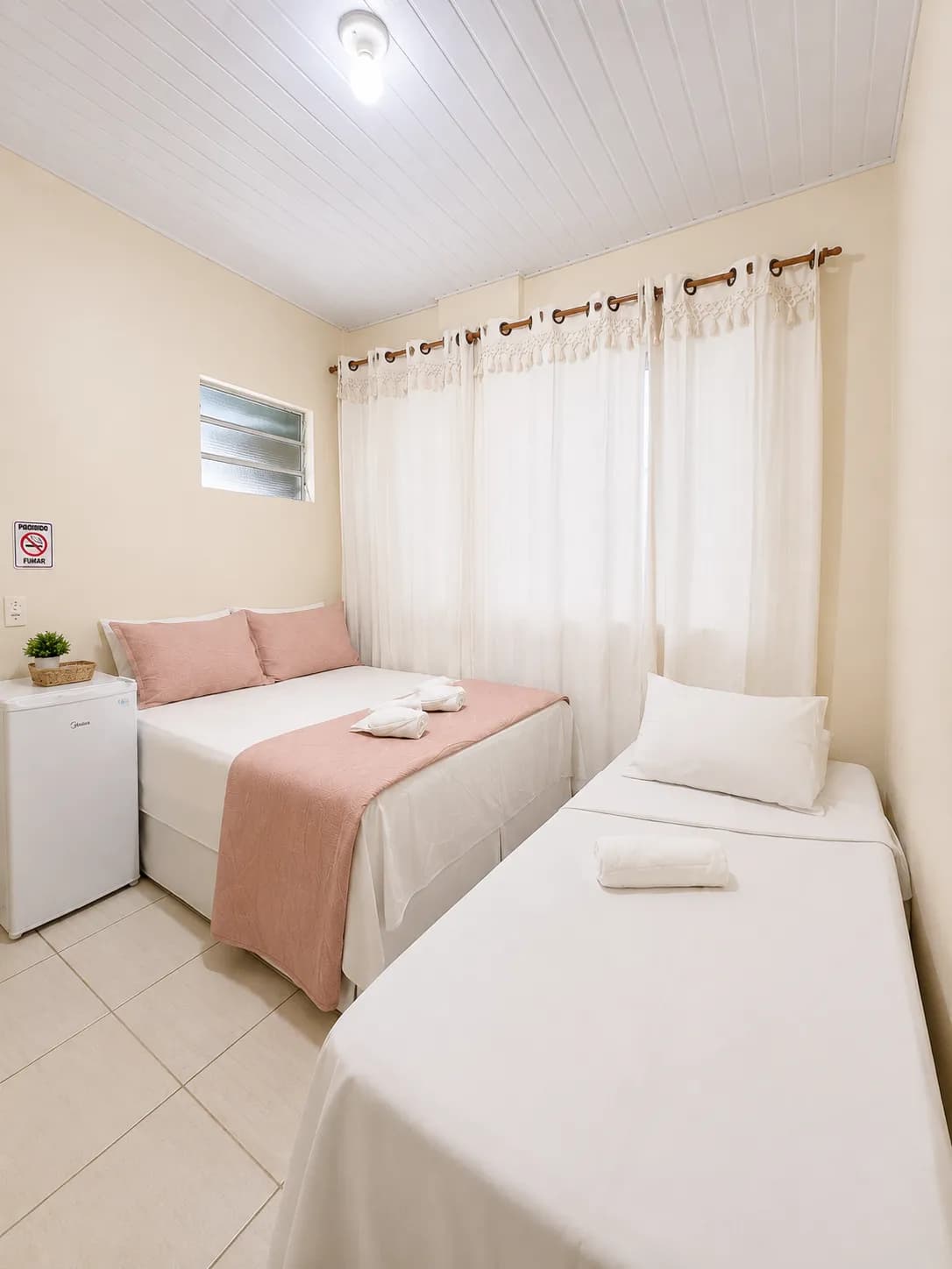 Hospedagem com ar-condicionado na Pousada Maresia